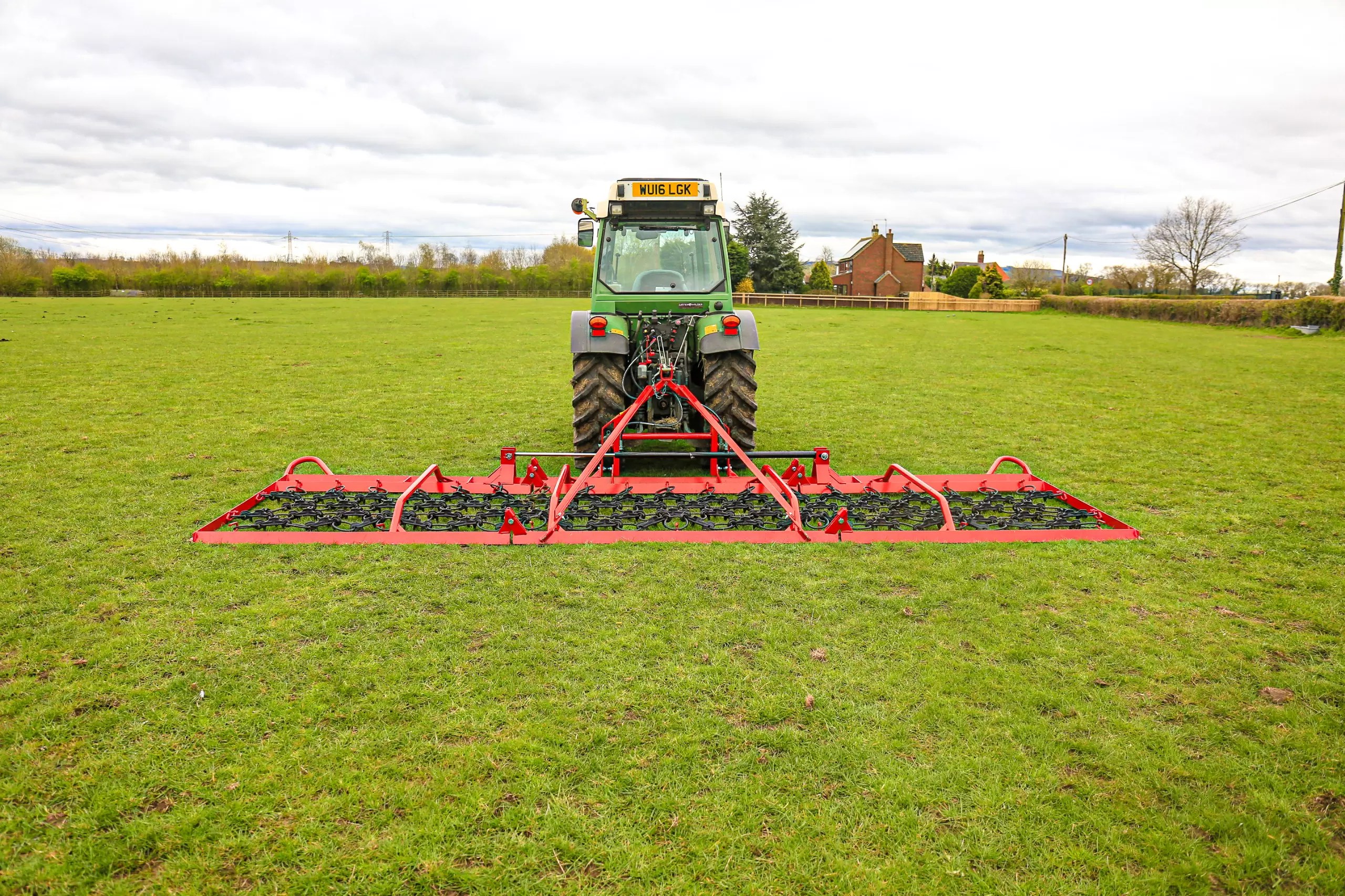Chain Harrows Enhancing the Quality of Grassland